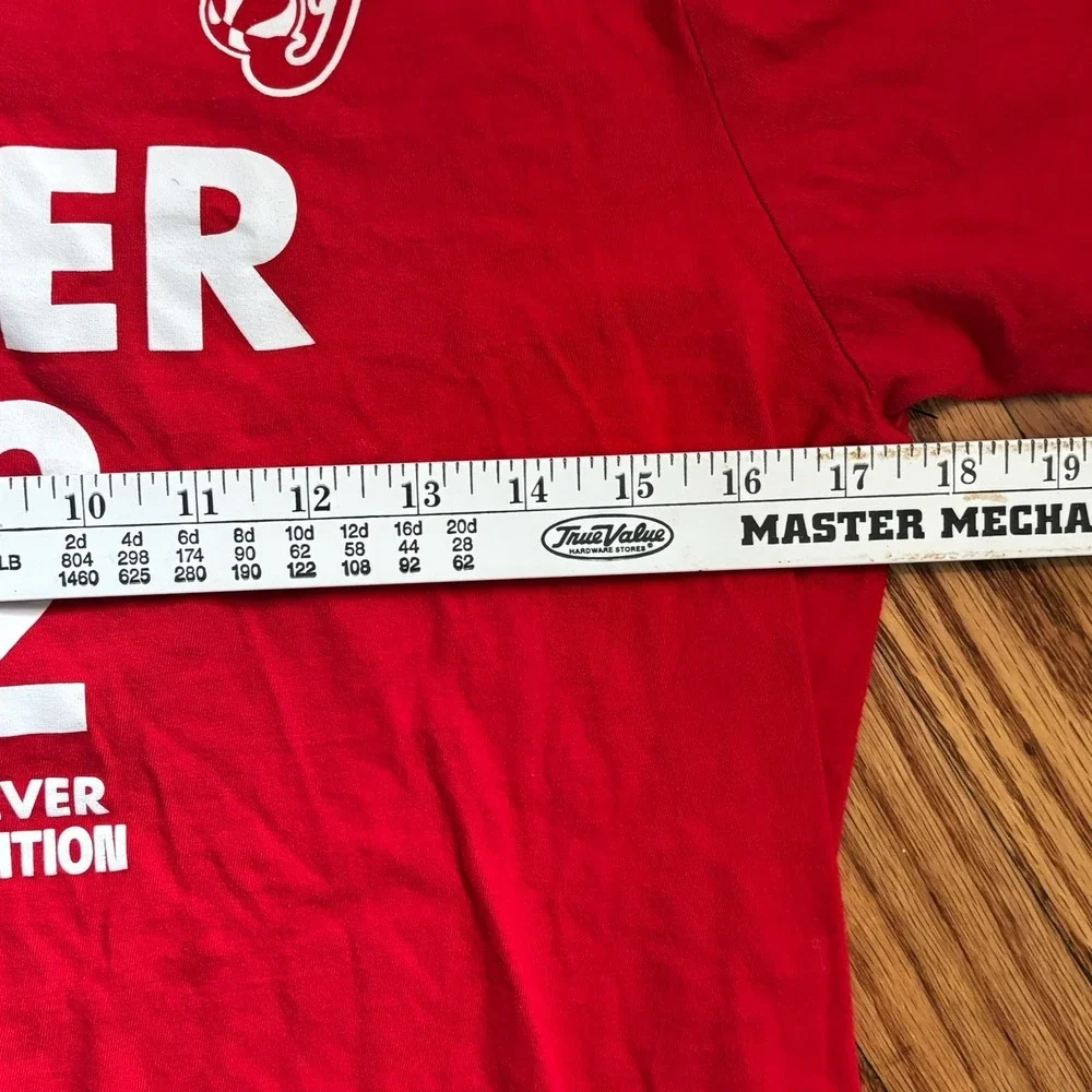 Nike Caitlin Clark #22 WNBA Indiana Fever Rebel Edition Sz XL Red Tee Shirt 🏀
